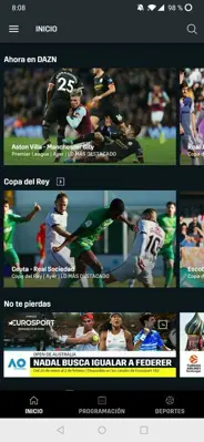 DAZN android App screenshot 0